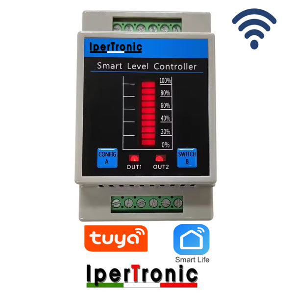 Segnalatore di livello WIFI 5 livelli con rele'
