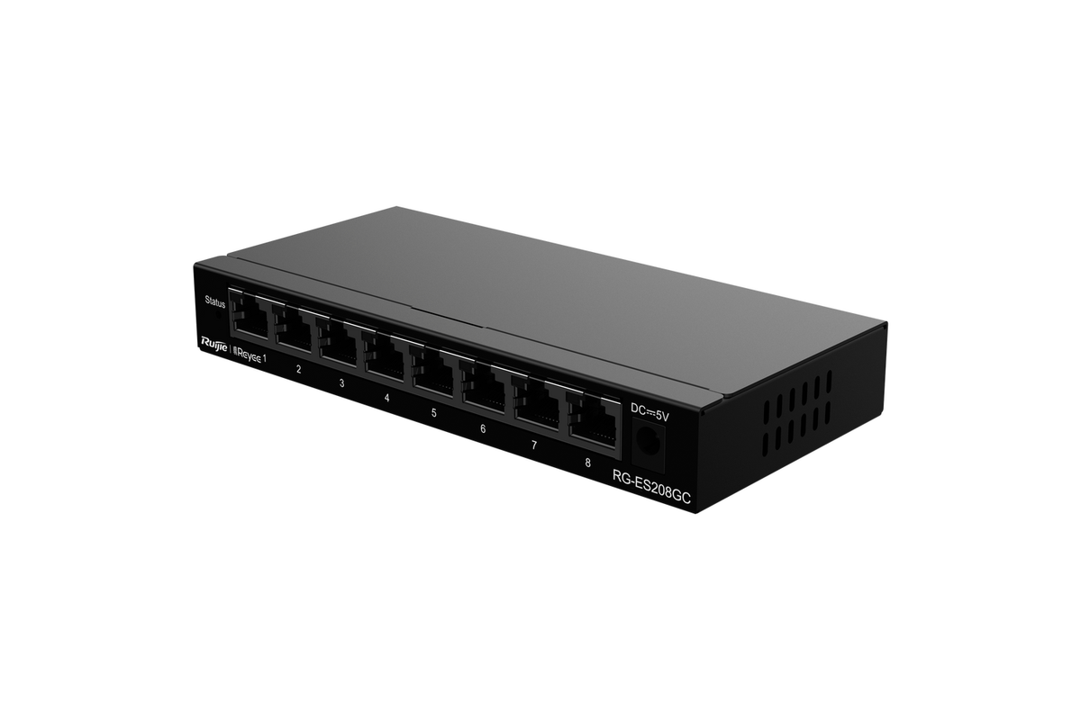 Switch di rete PoE per impianti di videosorveglianza IP