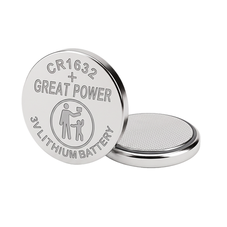 Pack 25x Batterie a bottone CR1632 - Vendita in vassoio 25ud | Prezzo per vassoio - Lito Li-MnO2 non ricaricabile