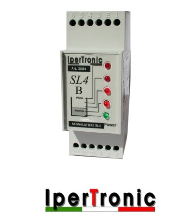 Segnalatore di livello SL4 B a 4 livelli 2 moduli DIN