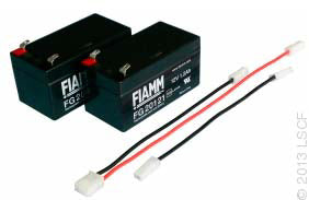 GRUPPO DI DUE BATTERIE TSKY 24V