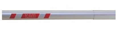 Asta rotonda 3 m diametro 70 mm in alluminio per barre LUXE-S Tau