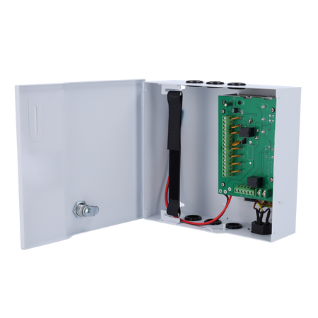 Alimentatore per il controllo accessi - Configurabile NO/NC | Ingresso segnale incendio - Uscita DC 11-14V / 5A / 60W