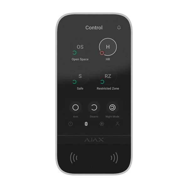 Tastiera touch screen IPS con lettore RFID grado 2 Ajax
