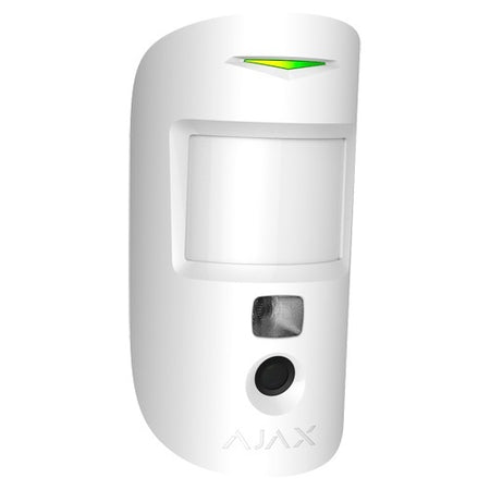 Rilevatore PIR wireless con fotocamera Ajax PhOD Grado 2 bianco