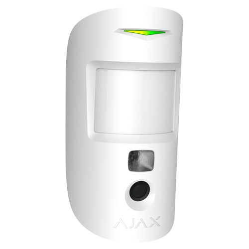 Rilevatore PIR wireless con fotocamera Ajax grado 2 bianco