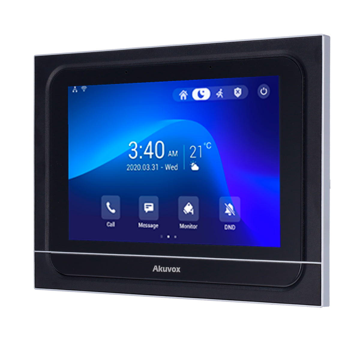 Akuvox Monitor Android 9.0 per Videocitofono - Display IPS di 7" - Audio bidirezionale Crystal Clear | Easy UI