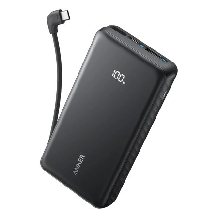 Anker Power Bank leggera - Capacità 10000mAh - Ingresso 1x USB-C e cavo incluso