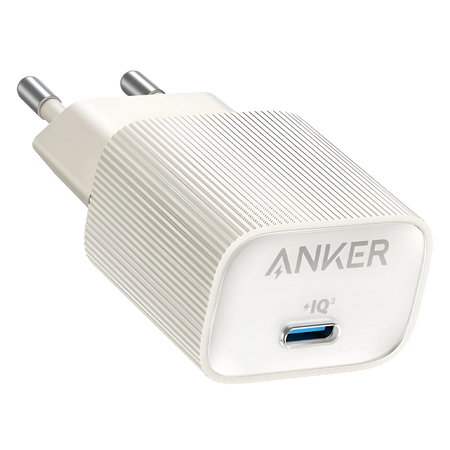 Anker - Caricabatterie USB - Potenza 30W - Ricarica veloce - Uscite 1x USB-C - Colore bianco | Ultracompatto