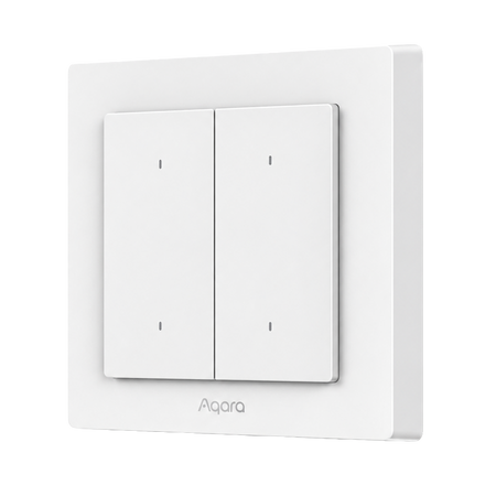 Aqara Interruttore Smart da parete H2 - Controlla 2 circuiti di illuminazione indipendenti