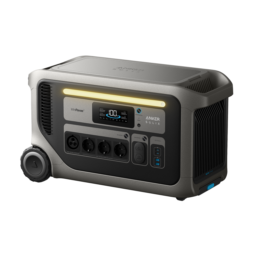 Batteria portatile Anker Solix - Gran capacità 3072Wh - Potenza in uscita 3600W | 7200W di picco