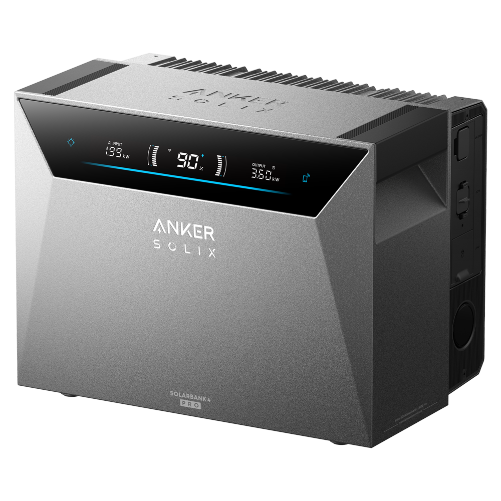 Batteria intelligente Anker Solix - Potenza 2500W - Batteria LiFePO4 5024Wh - Ricarica solare / rete elettrica