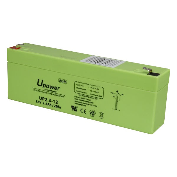 BATTERIA AGM RICARICABILE 12V 2.2AH