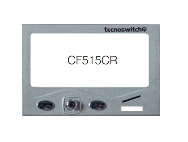 Frontalino cromato per cronotermostato CR515BG Tecnoswitch
