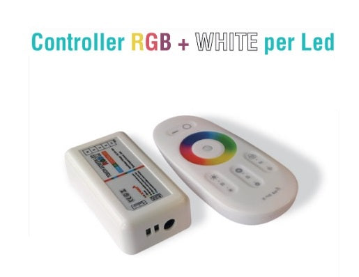 Controller elettronico RGB+W per LED 12-24 Vdc serie Light Tecnoswitch