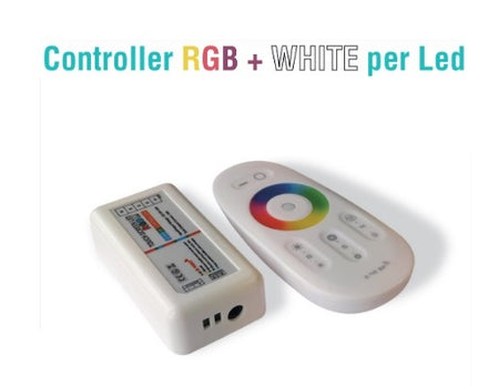 Controller elettronico RGB+W per LED 12-24 Vdc serie Light Tecnoswitch