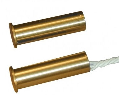 CONTATTO MAGNETICO IN OTTONE DA INCASSO