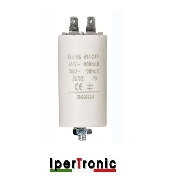 Condensatore di rifasamento per motore 14 µF