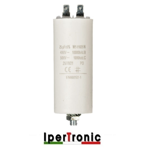 Condensatore di rifasamento per motore 25 µF
