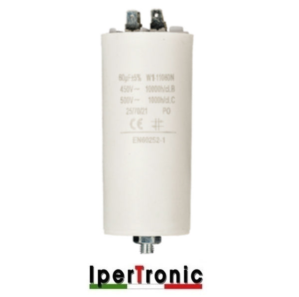 Condensatore di rifasamento per motore 60 µF
