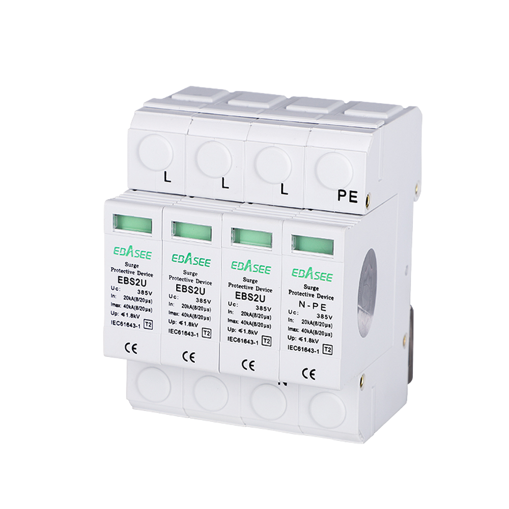 Protezione da sovratensioni transitorie AC - Tensione di protezione AC 1.5kV - 3+N poli (installazioni trifase)