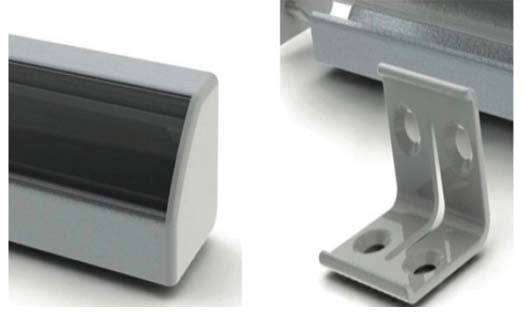 Tappi di chiusura per profilo PA001AN