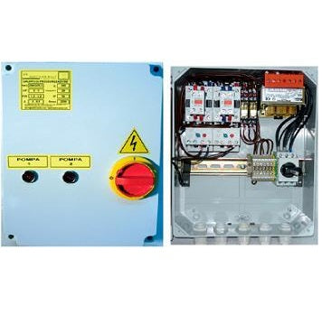 Quadro alternanza pompe 380 V max 4 HP