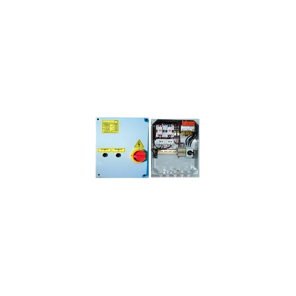 Quadro alternanza pompe 380 V 5,5 HP