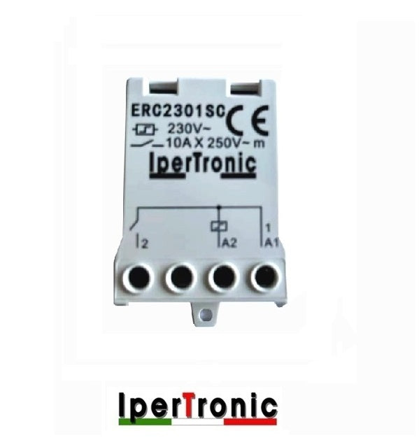 Rele' ad impulsi interruttore 230V con condensatore
