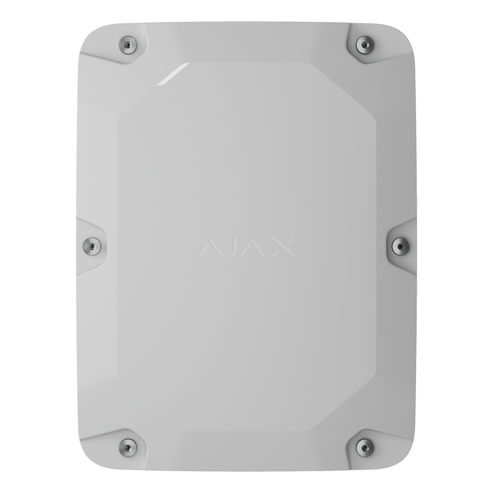 Ajax Alloggiamento - Certificato Grado 3 - Spazio per 1 Hub, 1 modulo Fibra e 1 batteria