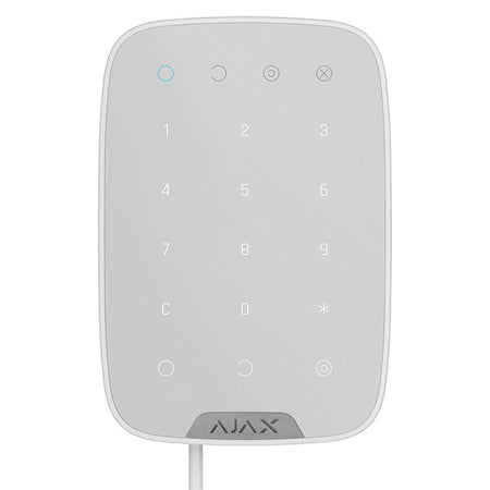 Tastiera touch bidirezionale Fibra grado 3 Ajax bianca
