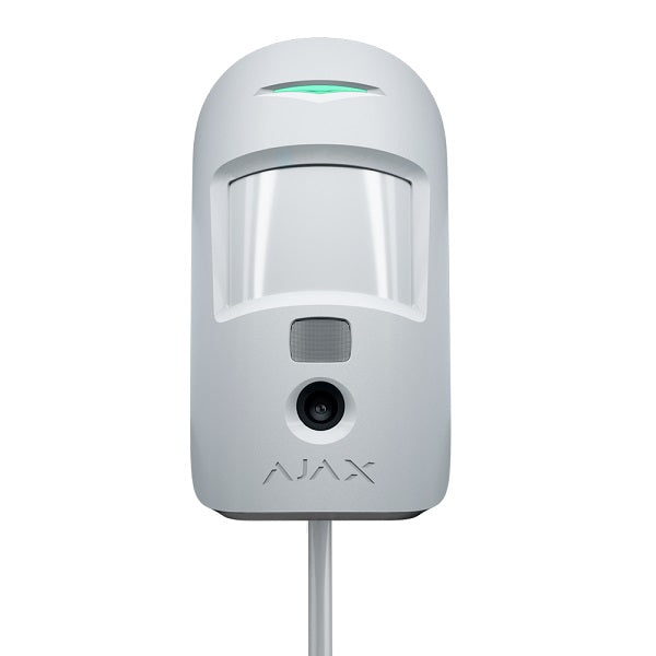 Rilevatore cablato con fotocamera Ajax Fibra grado 2 bianco