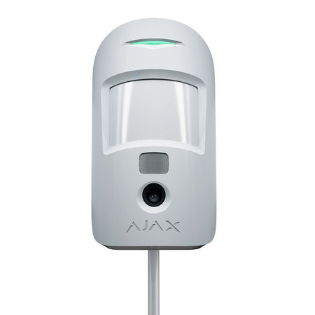 Rilevatore cablato con fotocamera Ajax Fibra grado 2 bianco