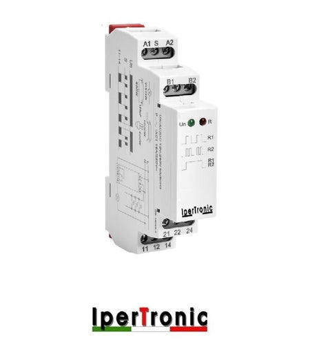 RELE BARRA DIN INTERRUTTORE 2P 230VAC
