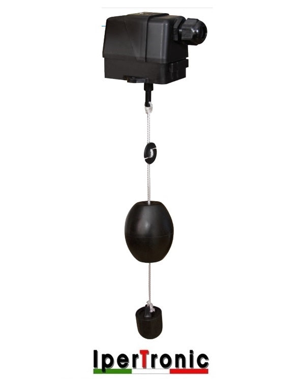 Interruttore di livello galleggiante esterno con cavo 3 m IP56