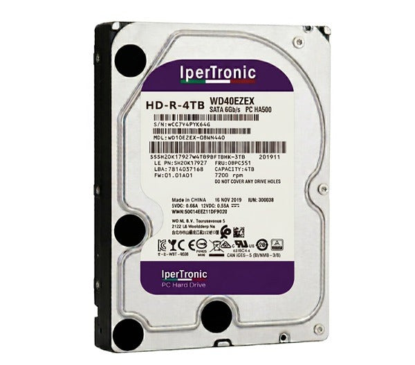 Hard disk 4 TB Pipeline per DVR - rigenerato