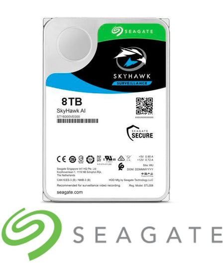 Hard disk 8 TB Seagate SkyHawk SATA 6 GB per NVR