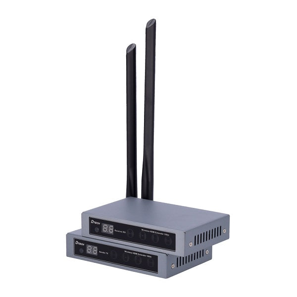 Coppia extender HDMI wireless 100 m 1080p 5 V DC