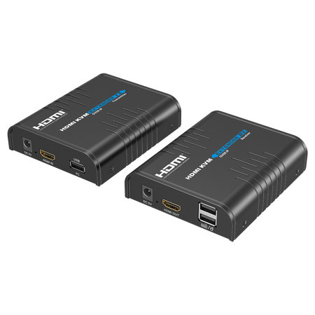 Lenkeng Matrice di segnale HDMI IP - Consente NxM - Risoluzione FHD - Include 1 transmitter - Funzione KVM