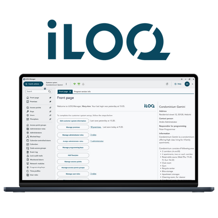 Iloq Licenza software per il controllo accessi - Modulo aggiuntivo | Pagamento annuale - 10 moduli N502
