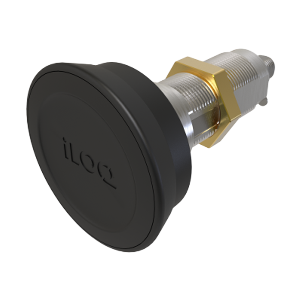 Iloq Serratura a leva S50 - Apertura con TAG NFC o APP mobile - Non necessita di batterie (alimentato con NFC)