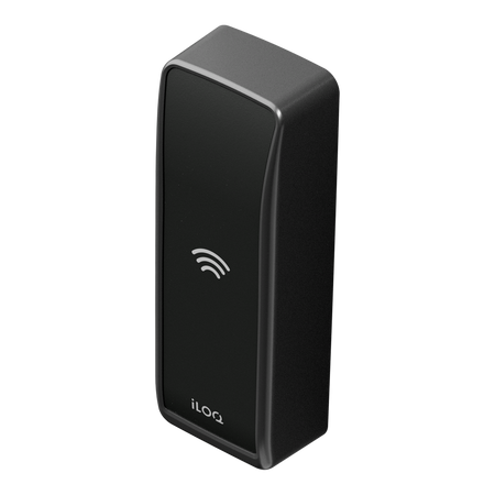 Iloq Lettore di accesso da incasso - Accesso tramite scheda MF e NFC - Indicatore a LED e acustico - RS485