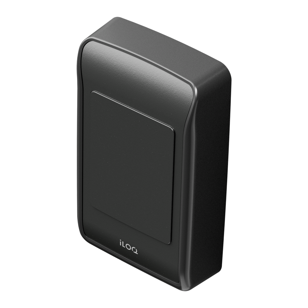 Iloq Lettore di accesso - Accesso tramite scheda MF e NFC - Indicatore a LED e acustico - RS485