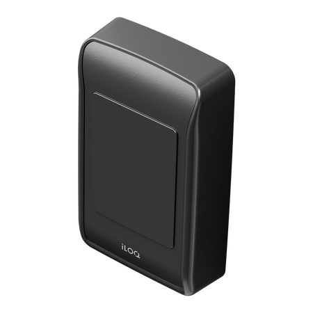 Iloq Lettore di accesso - Accesso tramite scheda MF e NFC - Indicatore a LED e acustico - RS485