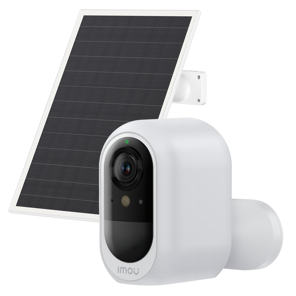 Imou Kit Cámara AOV Air 5MP - WiFi 6 Dual / 5000 mAh / Panel 3W - 3.6 mm / Smart Full color night vision