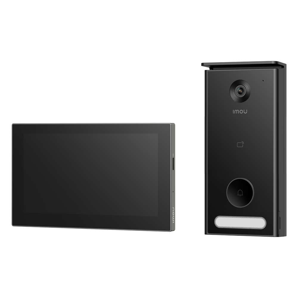 Imou Videocitofono Smart 5MP - Wi-Fi Dual Band / 2-hilos - Ottica 2.3mm / Display 7" - Area privacy personalizzabile