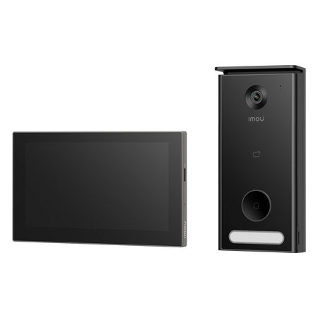Imou Videocitofono Smart 5MP - Wi-Fi Dual Band / 2-hilos - Ottica 2.3mm / Display 7" - Area privacy personalizzabile
