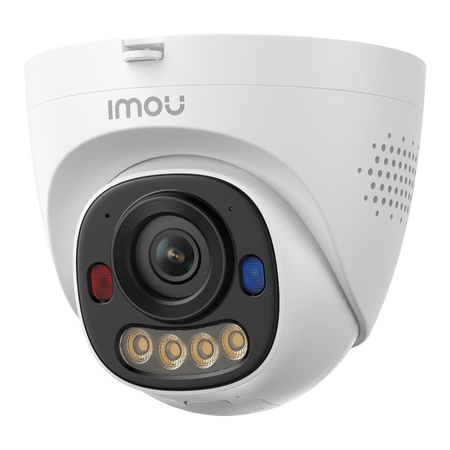 Imou Telecamera AOR PS8E 8MP - Connessione PoE - 2.8 mm / IR 30 + Full Color - Audio bidirezionale / Sirena + Flash blu-