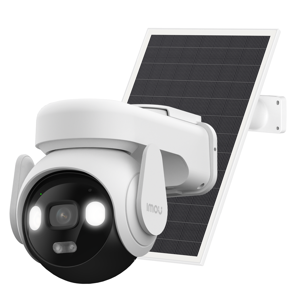 Imou Kit Cámara a batería AOV PT PRO 5MP - 4G / WiFi/ 10000 mAh / Panel solar 8W