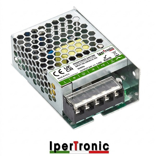 Alimentatore per LED A tensione costante 24 VDC 15 W IP20